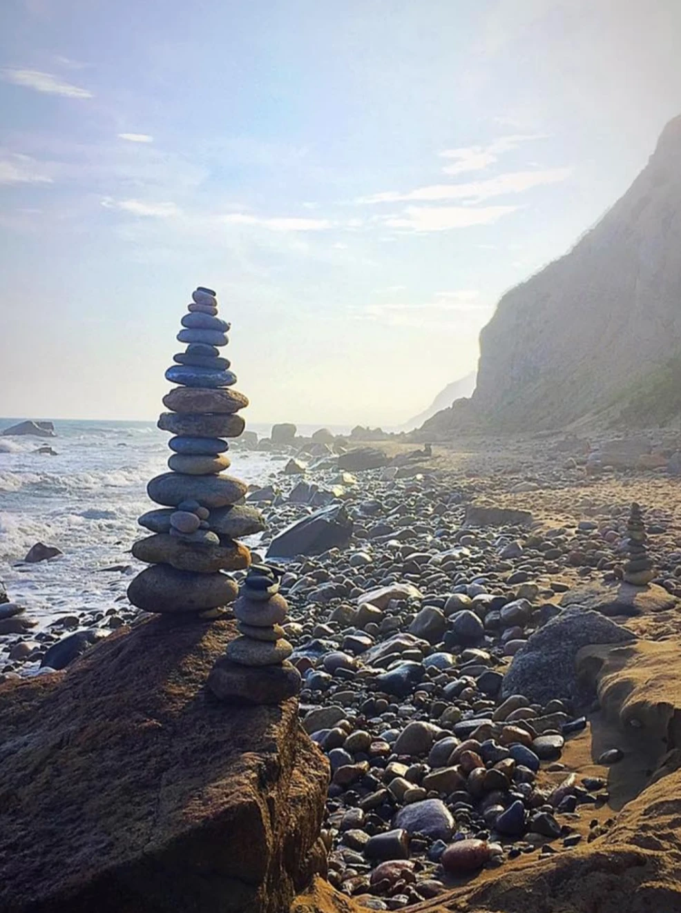 creative stack of rocks